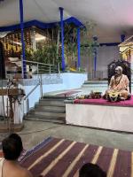 Ashirvachana on Day 6 of Annual Shashthi Festival at Shrimath Anantheshwar Temple Vittla (18 Dec 2023)